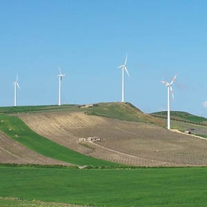 ENGIE in Italia detiene 6 parchi eolici  per la potenza complessiva di 158 MW