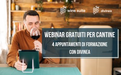 Divinea wine suite webinar vino cantine