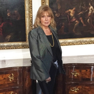 Ida Benucci, collezionista, gallerista e antiquaria, proprietaria della Galleria Benucci di Roma