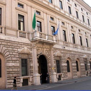 Roma. Palazzo Vidoni, sede del Ministero già della Riforma burocratica, ora della Pubblica Amministrazione