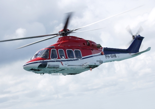 L’elicottero AW 139 dell’AgustaWestland