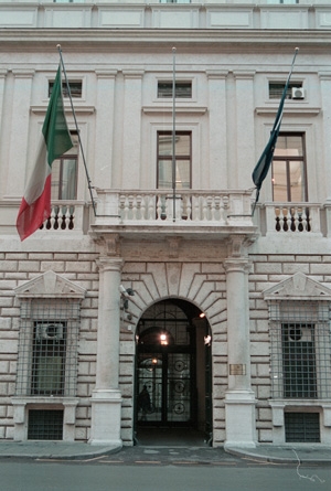 Roma. Palazzo Vidoni, sede del Ministero per la Semplificazione e la Pubblica Amministrazione