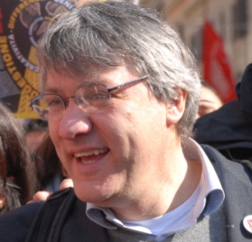 Maurizio Landini, segretario generale della Fiom-Cgil