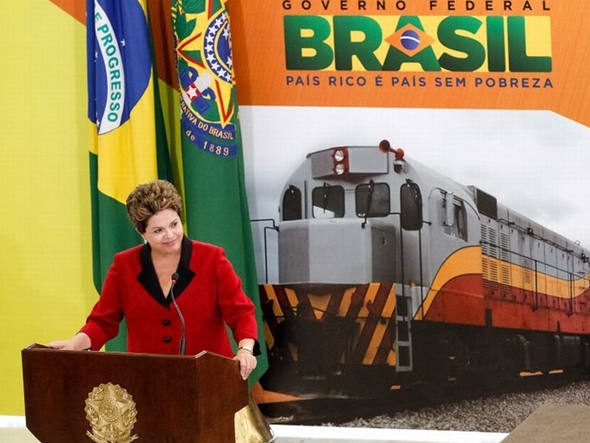 Il presidente Dilma Rousseff