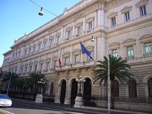 Roma. Palazzo Koch, sede centrale della Banca d’Italia