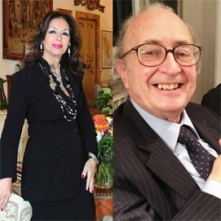 Maurizio De Tilla e Anna Maria Ciuffa,  fondatori di «Le Professioni per l’Italia»