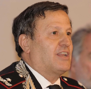 Il Generale Mariano Mossa, Comandante dei Carabinieri per la Tutela del Patrimonio Culturale