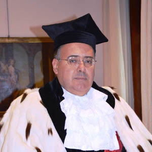 Il professor Eugenio Gaudio, Rettore dell’Università Sapienza