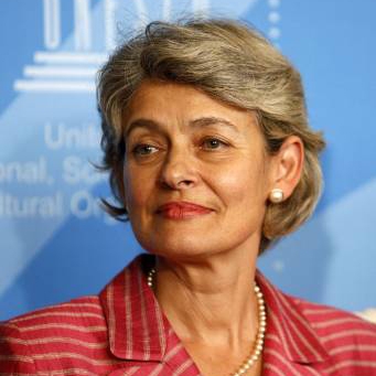 Il direttore generale dell’Unesco Irina Bokova